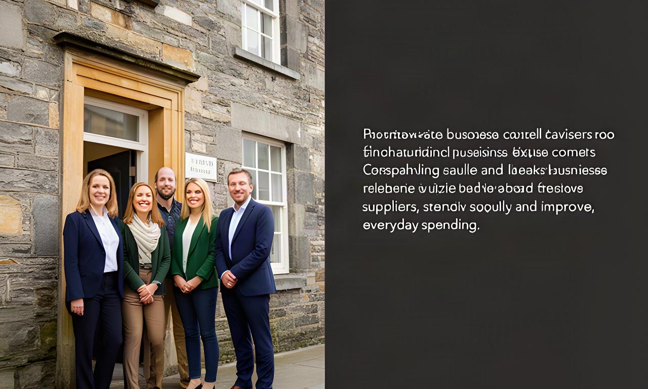 Expense advisers standing outside a traditional stone building in Port Laoise town centre